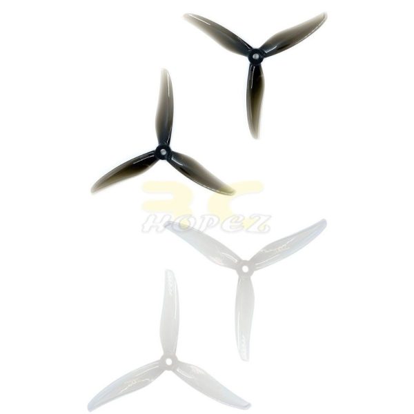 6546afa6c35c79cc4ad97000f71a0533.jpeg Gemfan Hurricane 5236 5.2x3.6 5.2 Inch 5mm Hole 3-Blade Racing Propeller (2 pairs/4pcs) Gem5236-3