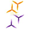 7c9c4782c352fa30837b9945b0717c3f.jpeg Gemfan Hurricane 5236 5.2x3.6 5.2 Inch 5mm Hole 3-Blade Racing Propeller (2 pairs/4pcs) Gem5236-3