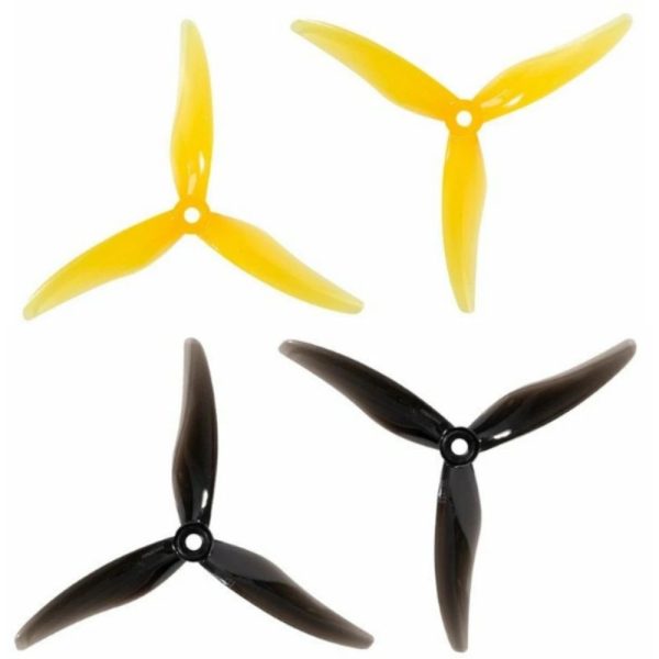 Gemfan 51477 Hurricane 3-Blade 5-Inch Propeller (2 pairs/4pcs) Gem51477