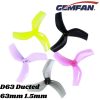 877f898502e6baa91a7cef7ed59013af.jpeg Gemfan D63 63mm 2.5Inch 1.5mm Hole 3 Blade Ducted Propeller For CineWhoop FPV Racing Drone (4 pairs/8pcs) Gem-D63