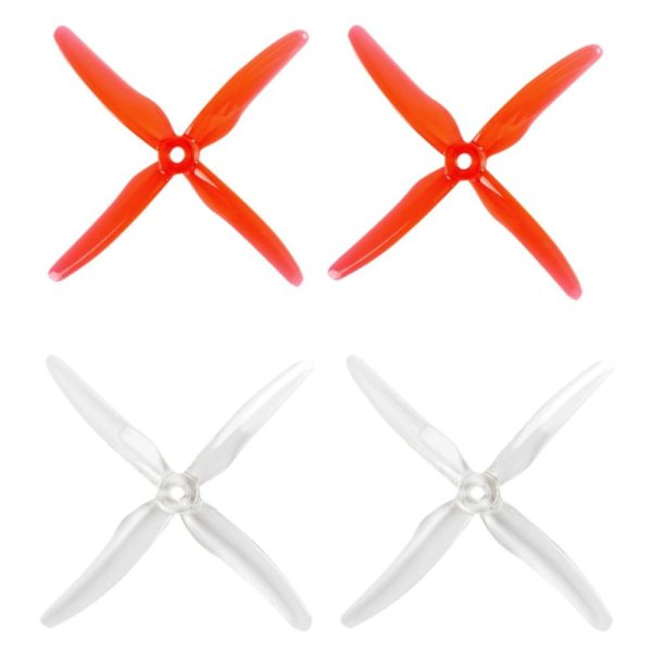 Gemfan Hurricane X 51455 4-blade Propeller (2 pairs/ 4pcs) GEM51455