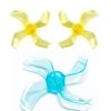 Gemfan 1636 1.6x3.6x4 40mm 1.0mm Hole 4-blade Propeller for 1103 1105 RC Drone (4CW 4CCW) 4Pairs  Gem1636-01