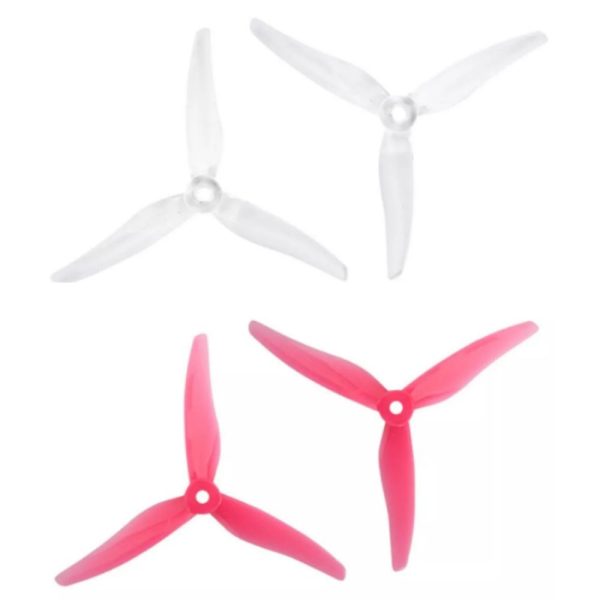 Gemfan Hurricane 51466 3-blade Propeller (2 pairs/ 4pcs) GEM51466