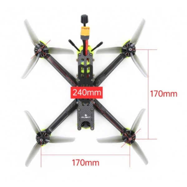 iFlight Nazgul5 V2 240mm 4S/6S 5 Inch FPV Racing Drone With RaceCam R1 ELRS 2.4G Receiver MX8540-ELRS