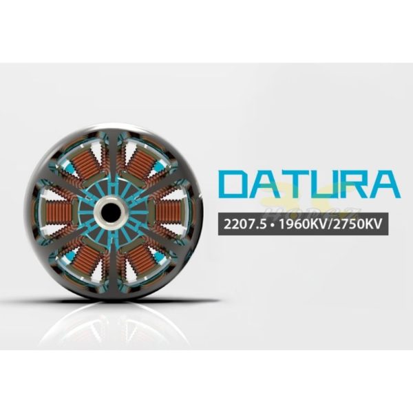 cc105f55c70a784f9b926025382c0467.jpeg Foxeer Datura 2207.5 1960KV 6S / 2750KV 4S (Optional) Brushless Motor for FPV Racing Drone XJ2207