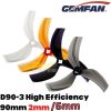cf2f6484a14bedd2ef371b70c0aed6ad.jpeg Gemfan D90-3 3.5 Inch T mount 2.0mm/5mm 3-Blade Cinewhoop Propeller (2 pairs/4pcs) Gem-D9020