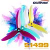 d9069ad91684e9d90cf060f45f3a2e10.jpeg Gemfan Hurricane 51499 3-blade Propeller (2 pairs/ 4pcs) GEM51499