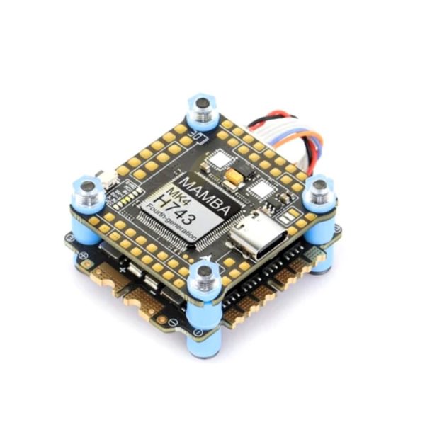f04f19ecd4e18a106a96b40e3b57822d.jpeg Diatone MAMBA (30.5x30.5) MK4 H743 BMI270 & 65A 128K 3-6S Blheli_32 Dshot300/600/1200 Stack M-0806