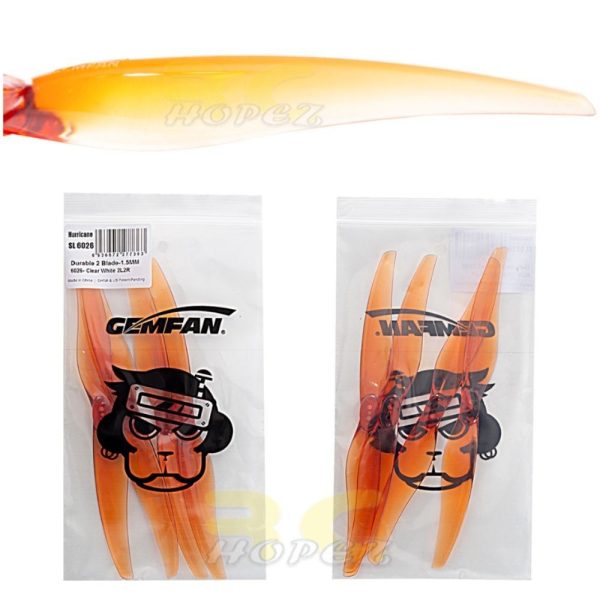 f52220b2e9eebaa57a76ec7e25e40db7.jpeg Gemfan Hurricane SL 6026 6 Inch 2-Blade Propeller 1.5mm Shaft (2 pairs/4 pcs) Gem-SL6026