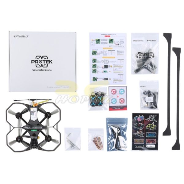 iFlight Protek35 3.5 Inch 151mm 4S/6S CineWhoop With RaceCam R1 Camera BNF ELRS 2.4G Receiver P35-ELRS