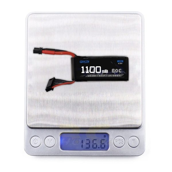 GEPRC 6S 1100mAh 60C 22.8HV LiHV Battery With XT60 Plug GEP1100/60-6S