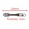 Flash V2 A-220mm Carbon Fiber Frame Spare Part 6mm Frame Arm (Left) XJ152