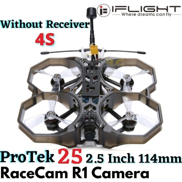 iFlight Protek25 2.5 Inch 114mm 4S CineWhoop With RaceCam R1 Camera PNP Without Receiver P9161-PNP