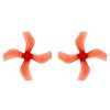 Gemfan 1636-4 40mm V2.0 Single Hole 1.0mm/1.5mm Shaft Propeller (4 pairs/8pcs)  Gem1636-4-V2