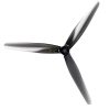 HQProp Durable Prop 7.5X3.7X3 Light Grey 5mm Hole 3-blade Propeller (2 pairs/4pcs) HQ7537