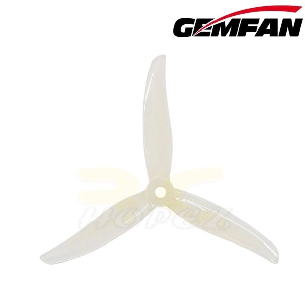 60e8da448f07fa0efee0d05aa23d2860-2.jpeg Gemfan SBANG 4934 4.9x3.4x3 3-Blade 5mm Hole Propeller 4 pcs CW/CCW (Optional) Gem-Sb4943