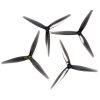 HQProp Durable Prop 7.5X3.7X3 Light Grey 5mm Hole 3-blade Propeller (2 pairs/4pcs) HQ7537