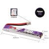 Gaoneng GNB 3.8HV 380mAh 60C 1S Lipo Battery with PH2.0 Plug GNB380/60-1S