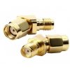 45/135 Degree RP-SMA Male to SMA Female Antenna Adpater Connector (1pc) ZX008B