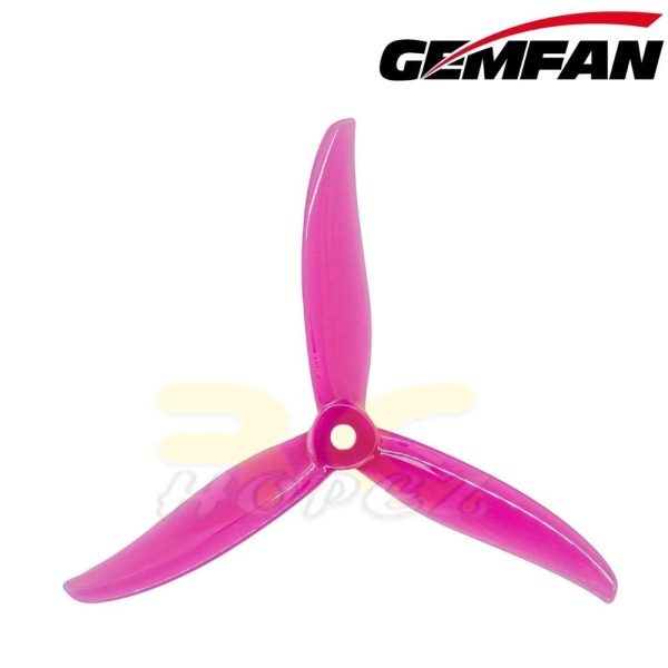 c4f4115df5a53d1441456d1a16e85890-2.jpeg Gemfan SBANG 4934 4.9x3.4x3 3-Blade 5mm Hole Propeller 4 pcs CW/CCW (Optional) Gem-Sb4943