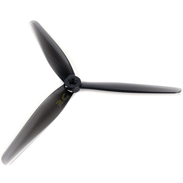 HQProp Durable Prop 7.5X3.7X3 Light Grey 5mm Hole 3-blade Propeller (2 pairs/4pcs) HQ7537