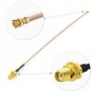 10cm/15cm/20cm RG178 IPX Soldering Wire Male SMA-K Antenna WiFi Pigtail Cable FX1240