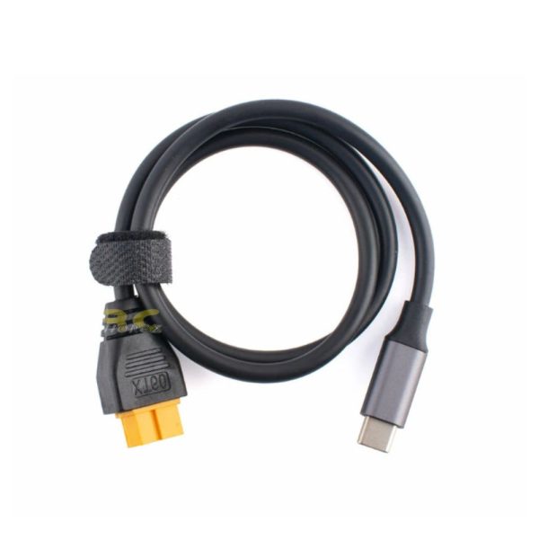 13e42db05732cf947cd1da8dae886f68.jpeg Toolkitrc SC100 Type-C to XT60 Charging Cable for Toolkitrc M4 M7 M6 M6D M8S Charger TK-SC100