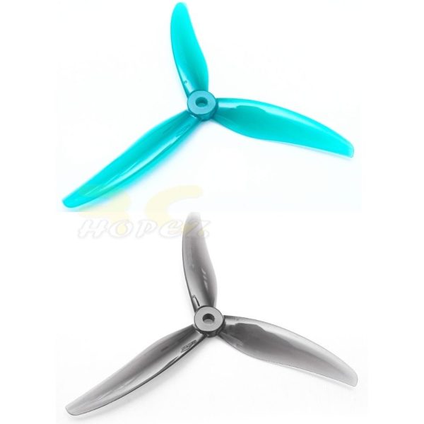 378a414cc98c72c6a06d27dfd3d25f5b.jpeg Gemfan Freestyle 3S 5.1X3X3 5130 3-Blade 5mm Hole Propeller (2 pairs/4 pcs) Gem-F3S