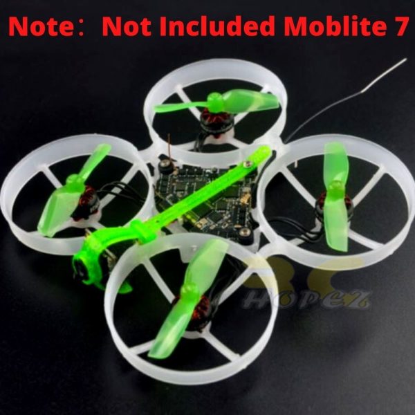 Happymodel 75mm V4 Whoop Frame for Moblite7 and Mobula7 (Black/White) HP-M7V4