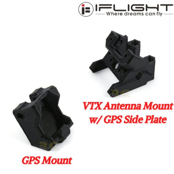 56b2e91b56b2ca57d0b141add27fcbe0.jpeg iFlight Nazgul Evoque F5D/F5X TPU Parts for GPS Mount / VTX Antenna w/ GPS Side Plate F5X/F5D-GPS/VTX