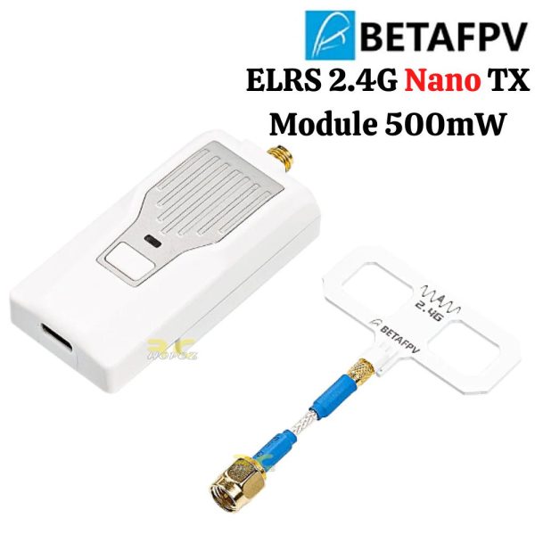 BETAFPV ExpressLRS ELRS 2.4G Nano TX Module 500mW for BetaFPV Lite3/3Pro/Jumper T-Pro/Zorro/TBS Tango2 Remote BT-Nano TX