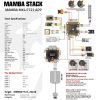 60868cdfbcb5a7a16fc08b0d23dbfad9.jpeg Diatone MAMBA (30.5×30.5) MK4 F722 APP + F65_128K 3-6S Blheli_32 Dshot300/600/1200 Stack M-60873