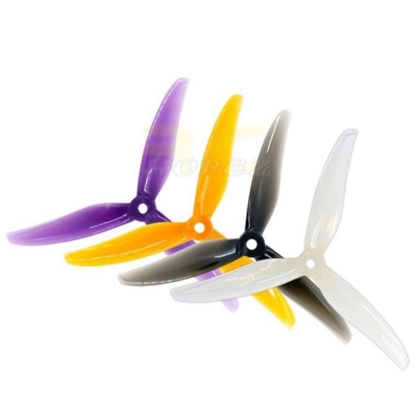 75901566a56ed2cabba2001c68e4b055.jpeg Gemfan Freestyle 5226 5.2x2.6 5.2 Inch 5mm Hole 3-Blade Propeller (2 pairs/4pcs) Gem-F5226
