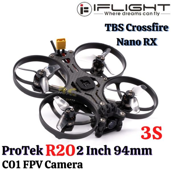 a849e803f2d3d9d2a1ad1d046a75e57c.jpeg iFlight Protek R20 2 Inch 94mm 3S CineWhoop With C01 FPV Camera TBS Nano RX/ELRS 2.4G R20-AN