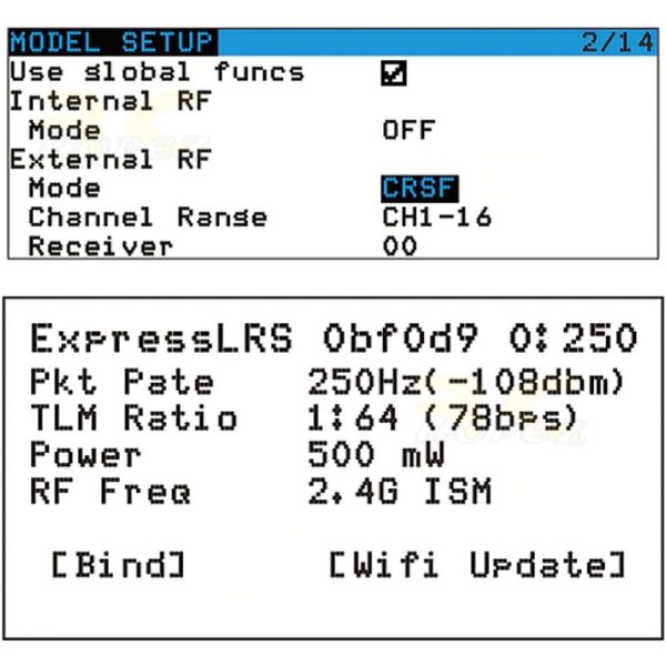 BETAFPV ExpressLRS ELRS 2.4G Nano TX Module 500mW for BetaFPV Lite3/3Pro/Jumper T-Pro/Zorro/TBS Tango2 Remote BT-Nano TX