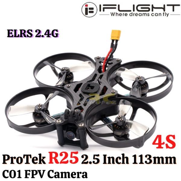 cf6e5d60d2ffeb5b989ddf140b1a0fab.jpeg iFlight Protek R25 2.5 Inch 114mm 4S CineWhoop With C01 FPV Camera TBS Nano RX/ELRS 2.4G R25-AN