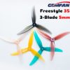 d47351e04c58b8d9f6618d69d97d213f.jpeg Gemfan Freestyle 3S 5.1X3X3 5130 3-Blade 5mm Hole Propeller (2 pairs/4 pcs) Gem-F3S