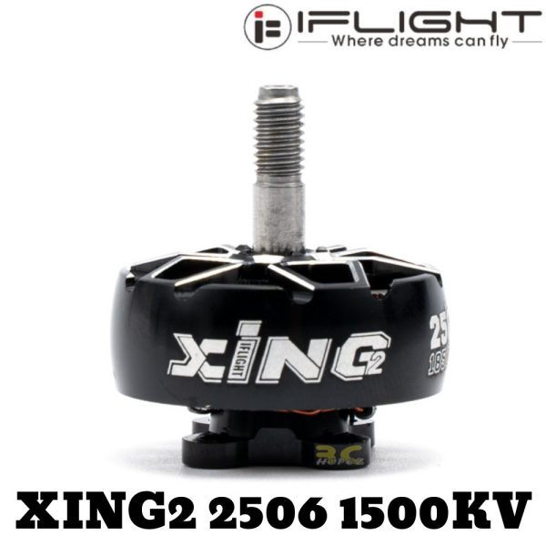 f6f1e1d75f2bc3e3961eab99b6f50b34.jpeg iFlight XING2 2506 1500KV 6S Brushless Motor (Black) compatible with Nazgul Evoque F6D/F6X XX2506-15(1PC)-Black