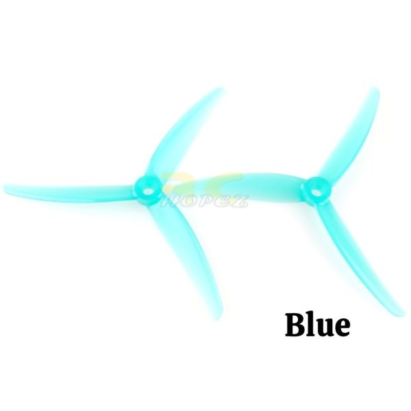 061c88e74ebf0b7d94aadcb4e1a225e6.jpeg HQProp Juicy J40 5.1X4X3 (2CW+2CCW)-Blade 5mm Hole Poly Carbonate Propeller (2pairs/4pcs) HQJ40