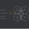 Foxeer Foxwhoop 25 Unbreakable FPV Frame Kit Compatible Vista/HDzero/Analog FR1150