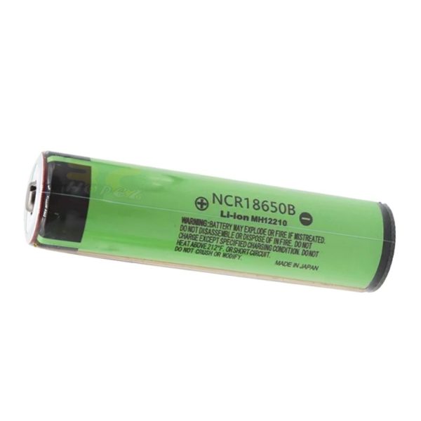 1PC NCR 18650 B 3.7v 3400mah Rechargeable 18650  Li-ion Battery Flat Top / Button Top (Optional) XJ512