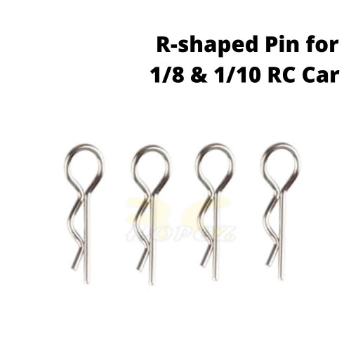 4pcs R-shaped Pin for 1/8 1/10 RC Car  02053