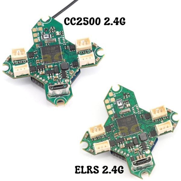 iFlight BLITZ F411 1S 5A AIO Whoop Board 25.5x25.5mm with Built-in ELRS 2.4G /CC2500 2.4G Receiver SX2031