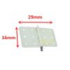 9918f416c45d47764aed0ac87b4f9927.jpeg Nylon Pinned Hinges W11xL28mm / W12xL24mm / W16xL29mm / W20xL36mm / W27xL36mm (Optional) (10pcs/pack) FP3060