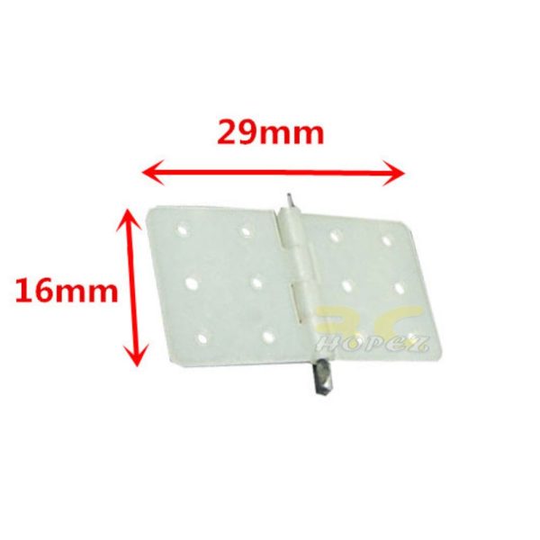 9918f416c45d47764aed0ac87b4f9927.jpeg Nylon Pinned Hinges W11xL28mm / W12xL24mm / W16xL29mm / W20xL36mm / W27xL36mm (Optional) (10pcs/pack) FP3060