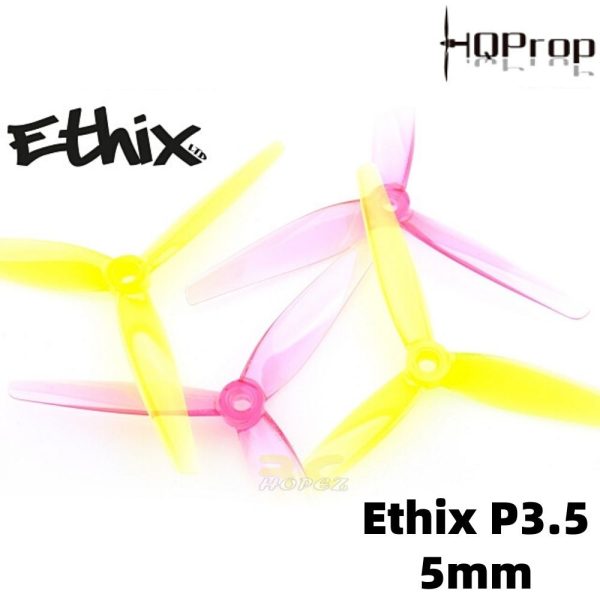 HQProp Ethix P3.5 RAD Berry (2CW+2CCW) 5mm Hole 3-blade Propeller (2 pairs/4pcs) HQEP3.5