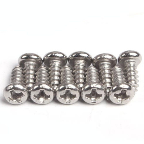 Stainless Steel 304 Round Head Cross-shaped Self-tapping Screw M3X8mm (10pcs/pack) YTLS3-8