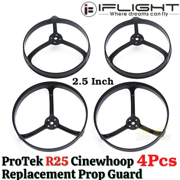 b596354fed01c0c15803206d3aa4c502.jpeg 4Pcs/set iFlight R20 (2.0 Inch)/ R25 (2.5 Inch) Replacement Prop Guard P2859