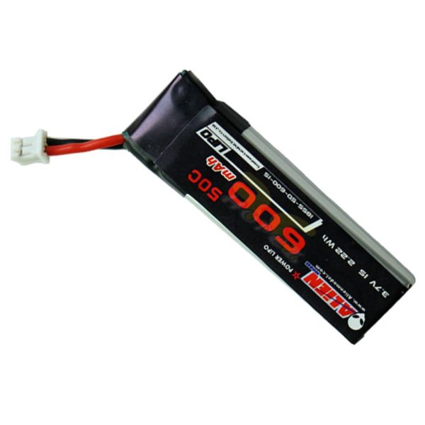 c842f8e5e965846ecf87b3576a0f82b3.jpeg Alienmdel 3.7V 600mAh 50C 1S Lipo Battery with PH2.0 Plug AL600/50-1S