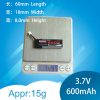 d0340df93005c170d92bd5132b5d8e86.jpeg Alienmdel 3.7V 600mAh 50C 1S Lipo Battery with PH2.0 Plug AL600/50-1S
